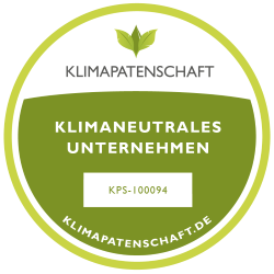 klimaneutrales Unternehmen klimapatenschaft.de Logo