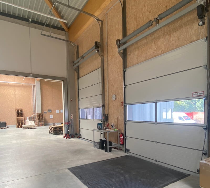 Lagerhalle Tor PPM